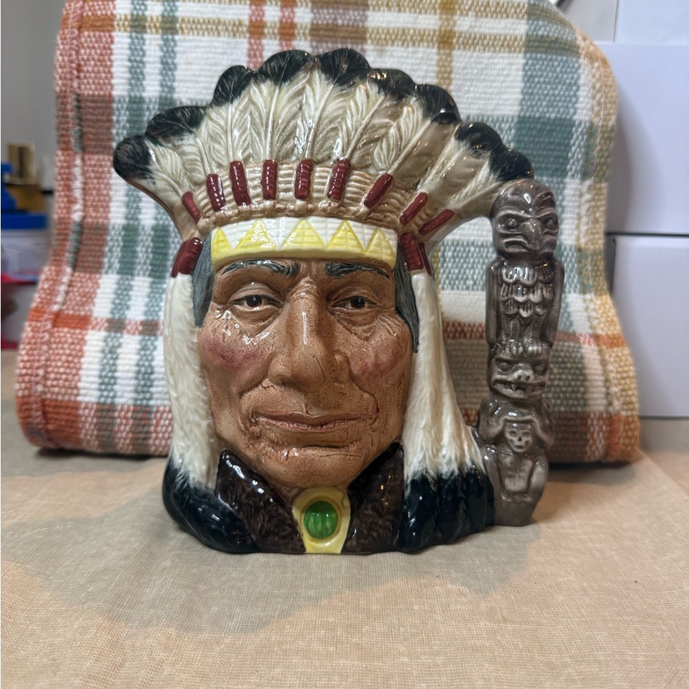 Royal Doulton Native American Chief Figurine